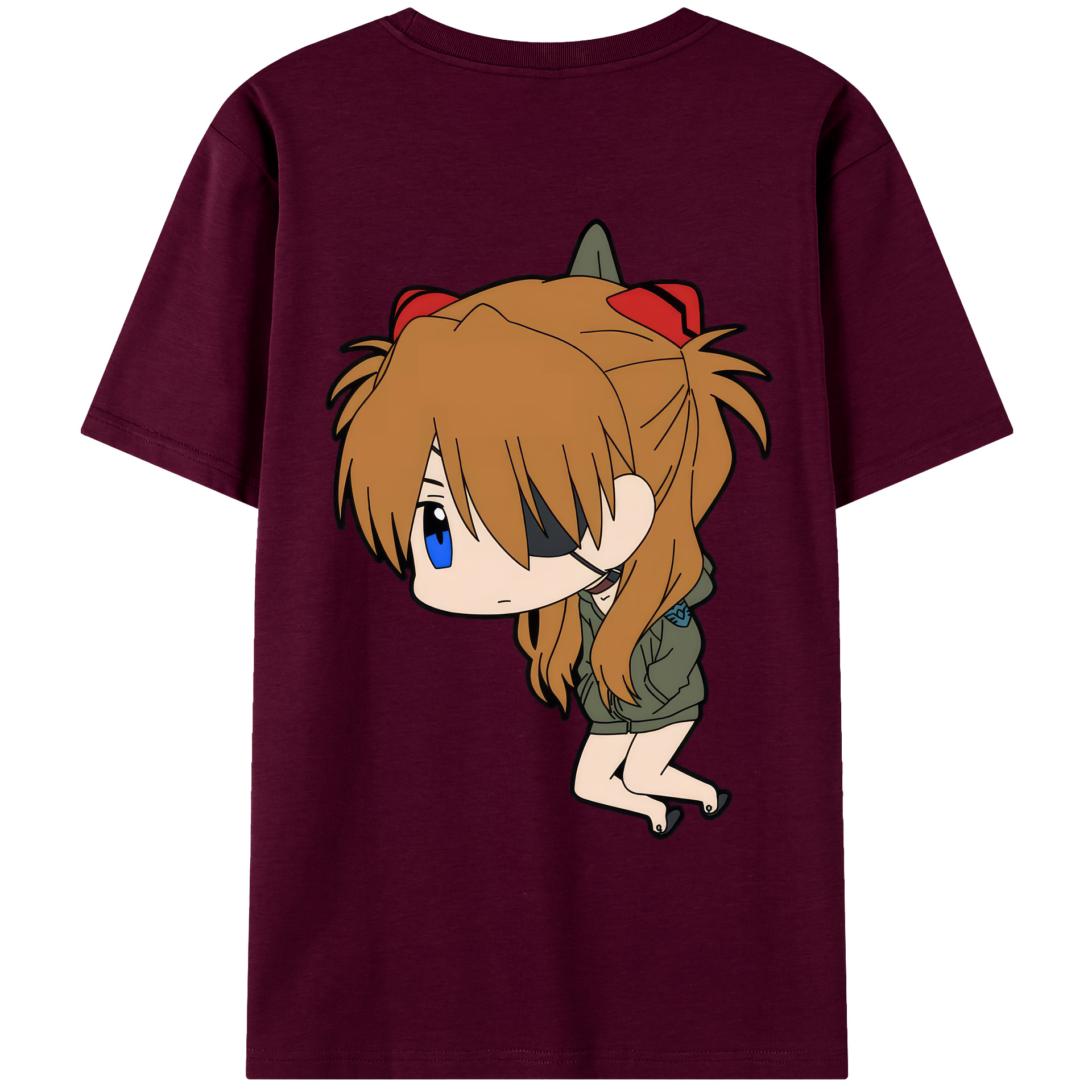 （画像用） EVA 新世紀エヴァンゲリオン レディース半袖Tシャツ(バックプリント)